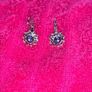 Purple earrings!!